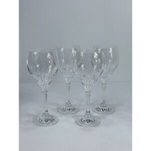 SCHOTT ZWIESEL REVUE WINE GLASSES LEAD CRYSTAL 12 OZ 4 EACH
